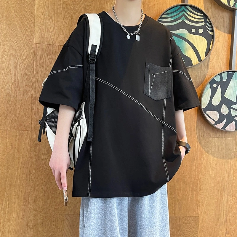 Custom Pattern Heavyweight Cotton Summer Oversized Streetwear T-Shirt