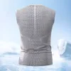 Custom Pattern Men's Ice Silk Tank Top Gym Running Sleeveless T Shirt