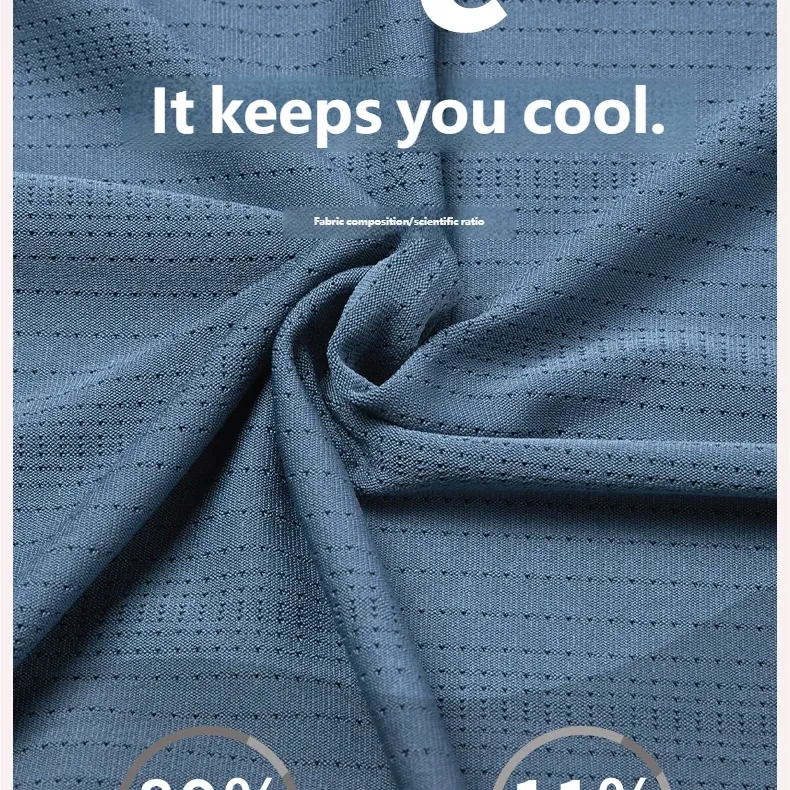 Custom Pattern Men's Ice Silk Tank Top Gym Running Sleeveless T Shirt