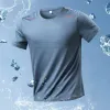 Custom Quick-Dry Ice Silk T-Shirt Summer Running