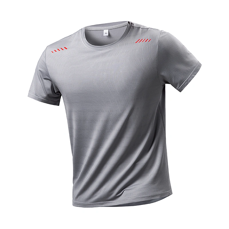 Custom Quick-Dry Ice Silk T-Shirt Summer Running
