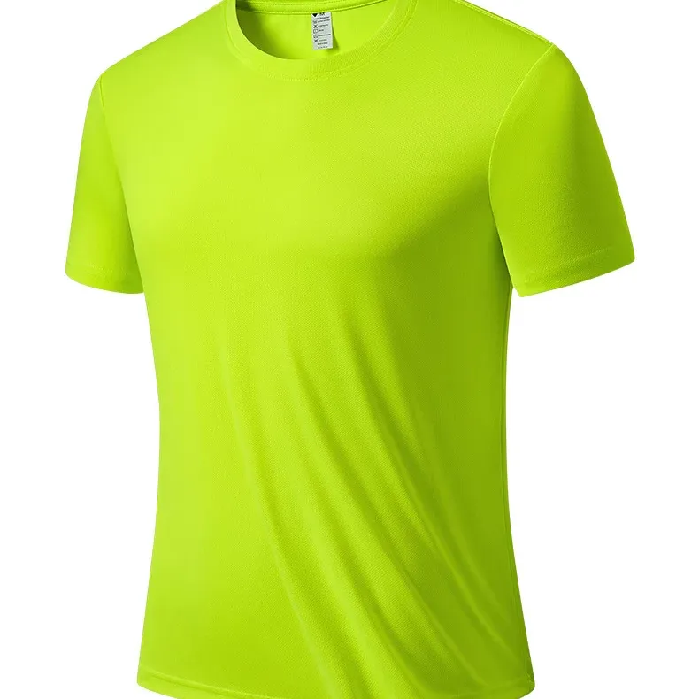 Custom Quick-Dry Ice Silk T-Shirt Men's Summer Running Sports Top