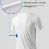 Custom Quick-Dry Ice Silk T-Shirt Men's Summer Running Sports Top