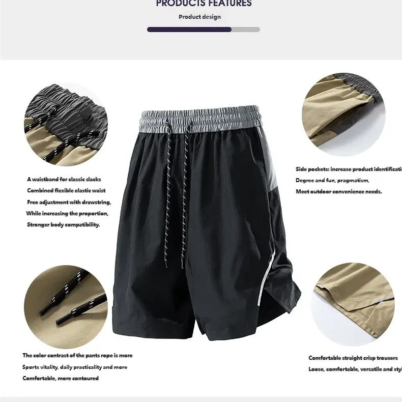 Quick-Dry Summer Shorts Outdoor Workout Cargo Boxing OEM Shorts