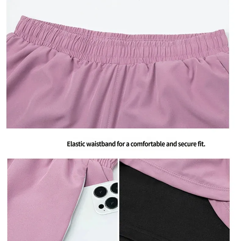 Unisex Quick-Dry 3" Shorts – Running · Beach · Fishing · Gym