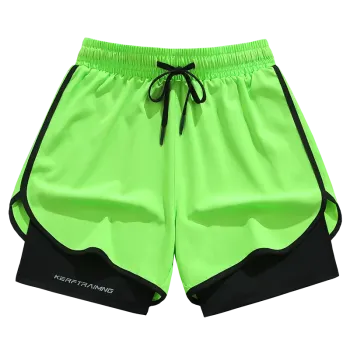 Unisex 2-in-1 Quick-Dry Shorts Running Basketball Training