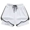 Unisex 2-in-1 Quick-Dry Shorts – Built-In Liner for Running · Basketball · Gym