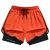 Unisex 2-in-1 Quick-Dry Shorts Running Basketball Training
