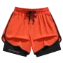 Unisex 2-in-1 Quick-Dry Shorts Running Basketball Training