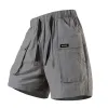 Men's Ice Silk Cargo Shorts – Cool-Touch Quick-Dry Summer Utility