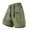 Men's Ice Silk Cargo Shorts – Cool-Touch Quick-Dry Summer Utility