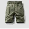 Men's Ice Silk Cargo Shorts – Multi-Pocket Trendy Utility for Street & Light Sport