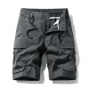 Men's Ice Silk Cargo Shorts – Multi-Pocket Trendy Utility for Street & Light Sport