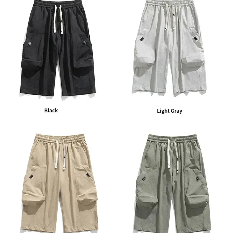 Men's 7" Cargo Shorts – Loose American-Cut Summer Utility