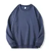 320g Heavyweight Drop Shoulder Crew Neck Sweatshirt – Unisex Blank Cotton