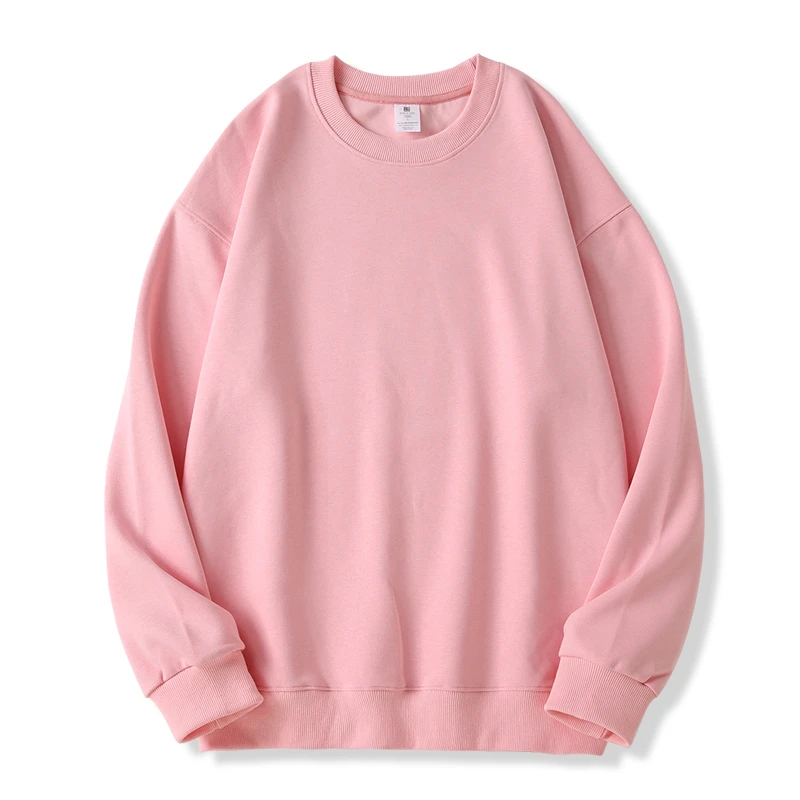 320g Heavyweight Drop Shoulder Crew Neck Sweatshirt – Unisex Blank Cotton