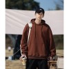 Plus Size Cotton Hoodie – Unisex Loose Fit Heavyweight Pullover