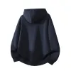 Plus Size Cotton Hoodie – Unisex Loose Fit Heavyweight Pullover