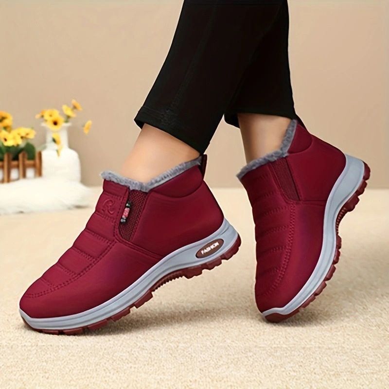 Warmest Winter Ankle Boots Women's Waterproof Cold Weather Boots