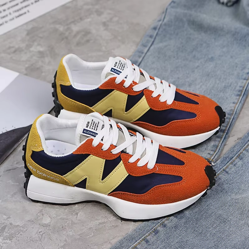 New Men's Women's Sports Shoes Flat And Thick-Soled For Running Casual Outdoor Hiking Couples