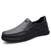 Men's Outdoor Casual Leather Shoes Walking Loafers Convenient Men's Sports Casual Shoes