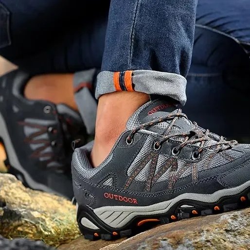 Sport Shoes Manufacture Mesh Breathable Wear-resistant Non-slip Casual Sports Shoes Men Women Hiking Shoes