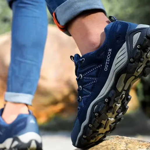 Sport Shoes Manufacture Mesh Breathable Wear-resistant Non-slip Casual Sports Shoes Men Women Hiking Shoes