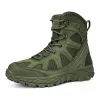 Wholesale New Wave Breathable Waterproof Hiking Shoes Camping Tactical Boots Mens