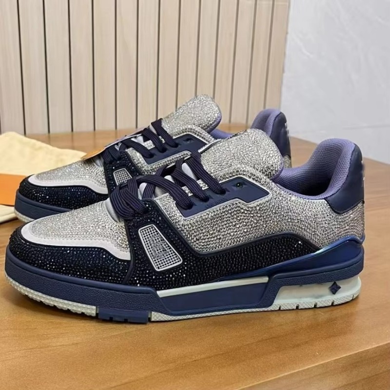 Luxury Men's Casual Sneakers Breathable Non-Slip Flat Shoes