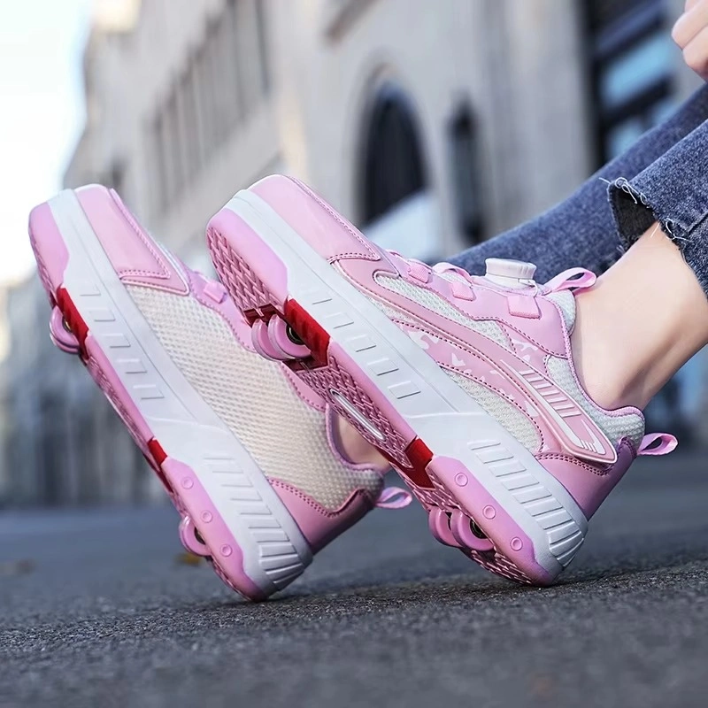 Four Wheeled Roller Skate Shoes Wholesale Lightweight Running Walking