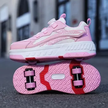 Four Wheeled Roller Skate Shoes Wholesale Lightweight Running Walking