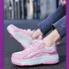 Four Wheeled Roller Skate Shoes Wholesale Lightweight Running Walking