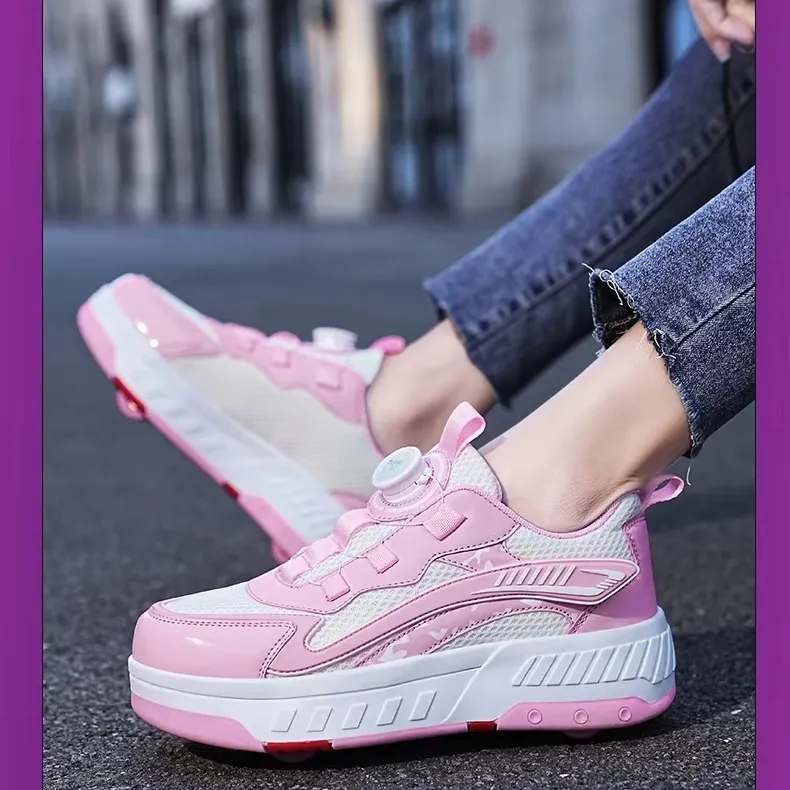 Four Wheeled Roller Skate Shoes Wholesale Lightweight Running Walking