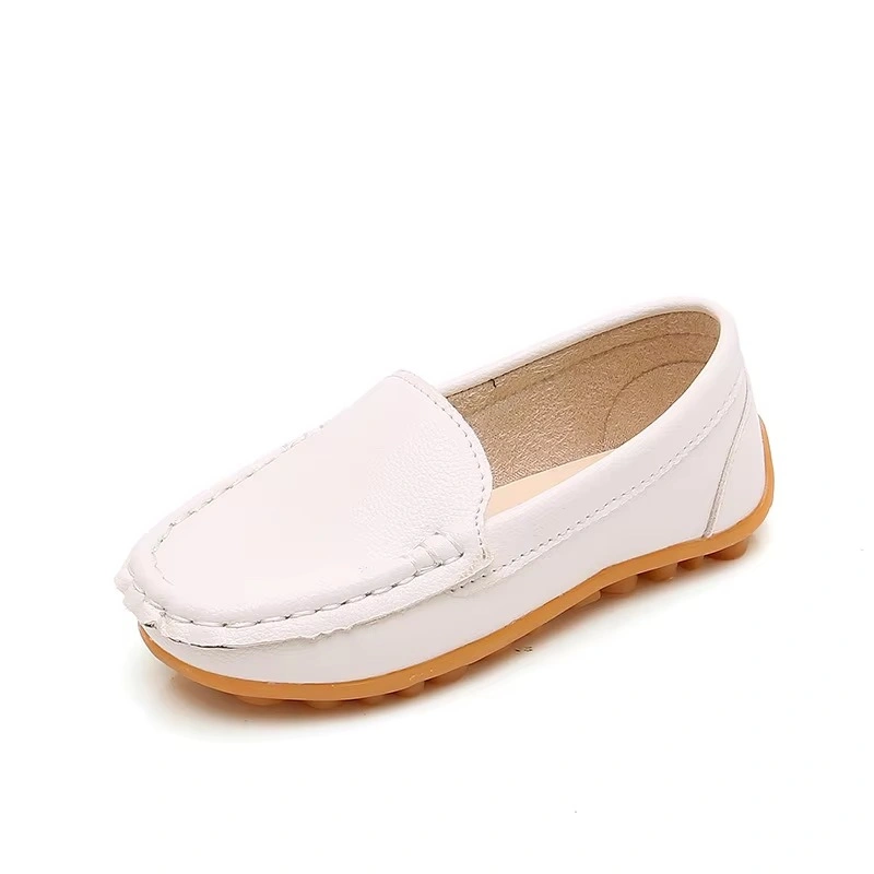 Baby Kids Slip On Loafers Anti-Slip Lighted Dress Shoes Boys Girls