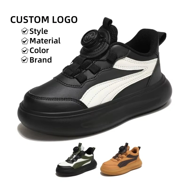 Children's Non-Slip Sneakers Low Top Casual Sports Shoes Ages 7-12