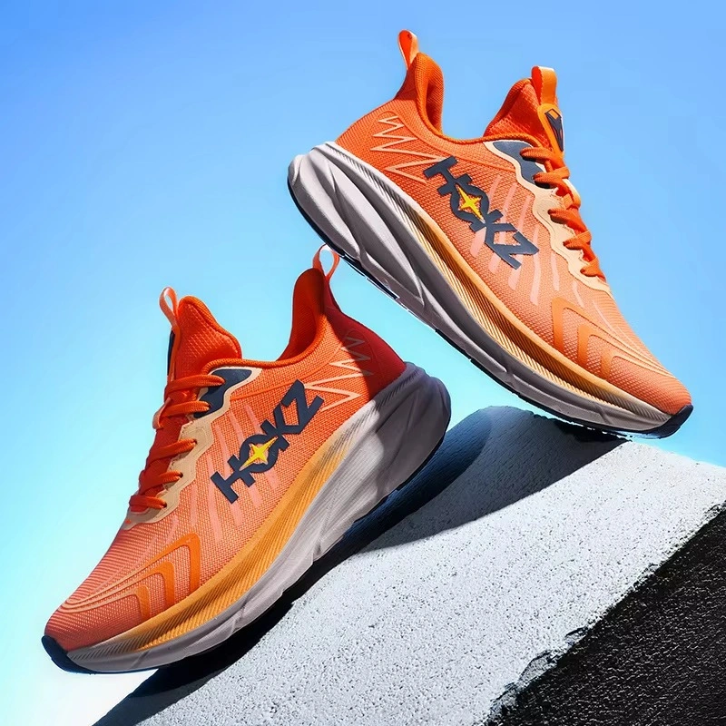 Lightweight Road Running Sneakers Low-Top Athletic Basketball Style