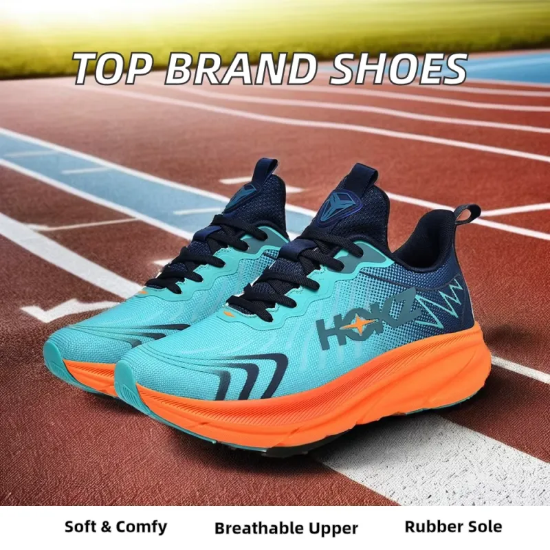 Lightweight Road Running Sneakers Low-Top Athletic Basketball Style