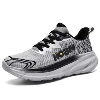 Men Women Lightweight Road Running Sneakers Low-Top