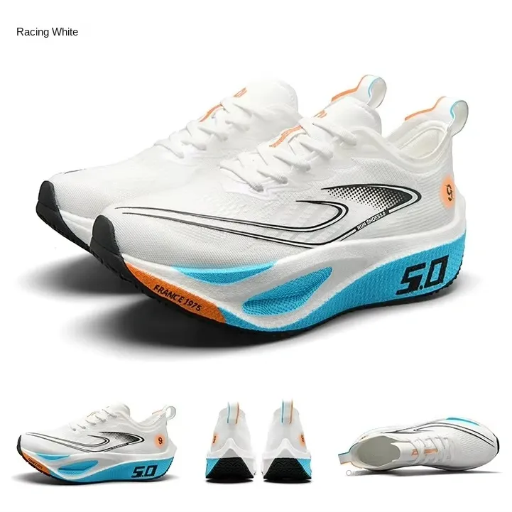 Men's A9 Ultra-Light Carbon Plate Running Shoes Breathable Mesh