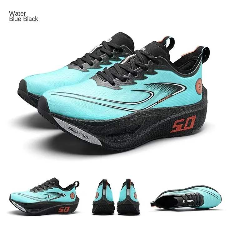 Men's A9 Ultra-Light Carbon Plate Running Shoes Breathable Mesh