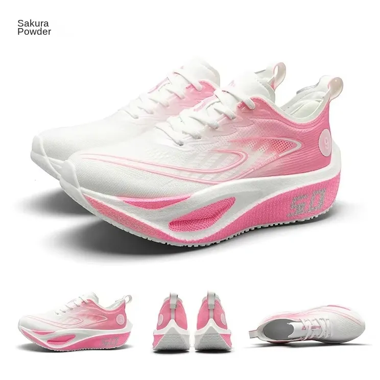 Men's A9 Ultra-Light Carbon Plate Running Shoes Breathable Mesh