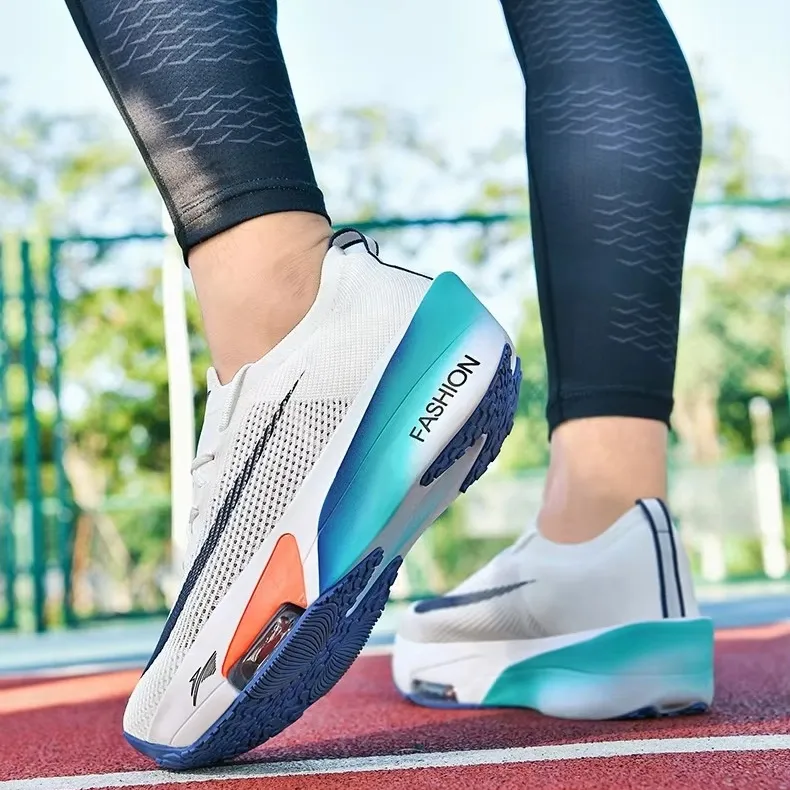 Men's Lightweight Breathable Sport Shoes Soft Carbon Plate Summer Walking