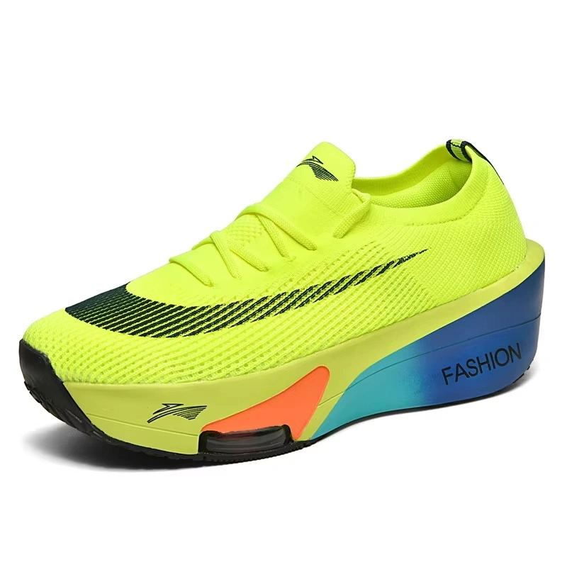 Men's Lightweight Breathable Sport Shoes Soft Carbon Plate Summer Walking