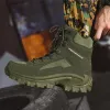 Men's Military Combat Boots High-Top EVA Anti-Slip Outdoor Climbing