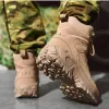 Men's Military Combat Boots High-Top EVA Anti-Slip Outdoor Climbing