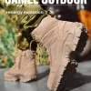 Men's Military Combat Boots High-Top EVA Anti-Slip Outdoor Climbing
