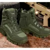 Men's Military Combat Boots High-Top EVA Anti-Slip Outdoor Climbing
