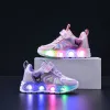 Cartoon LED Lights Sneakers For Girls Kids Sneakers Shoes
