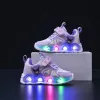 Cartoon LED Lights Sneakers For Girls Kids Sneakers Shoes