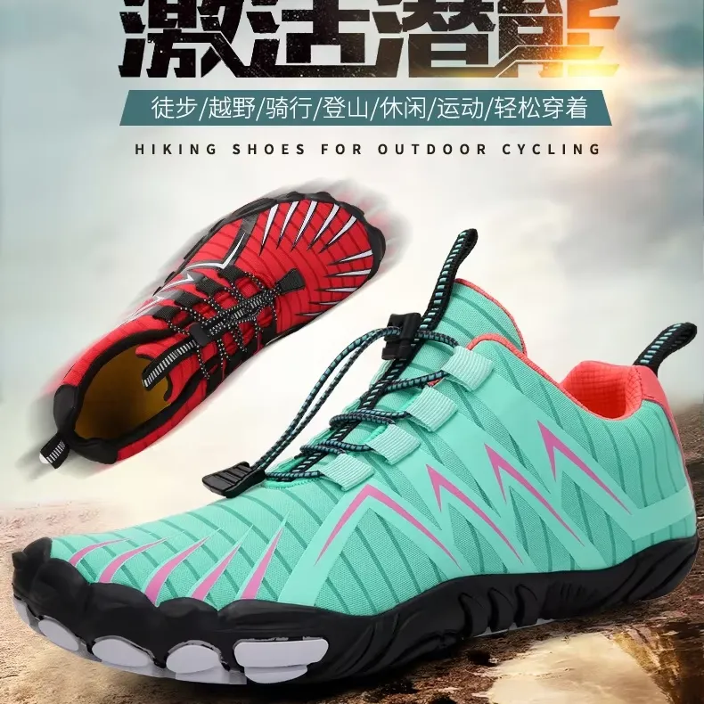 Unisex Five-Finger Barefoot Shoes Light Weight Anti-Slip Outdoor